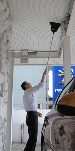 京都北のスパイダーマン!?