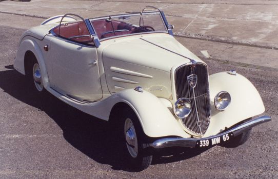 PEUGEOTの歴史　☆401