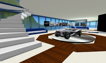 PEUGEOT ISLAND in セカンドライフ。