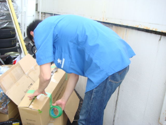 大掃除したり・・・
