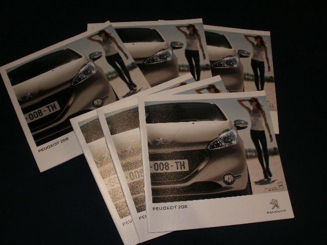 PEUGEOT208　いよいよデビューです。