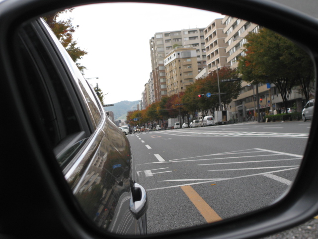 待望の車で紅葉レポート