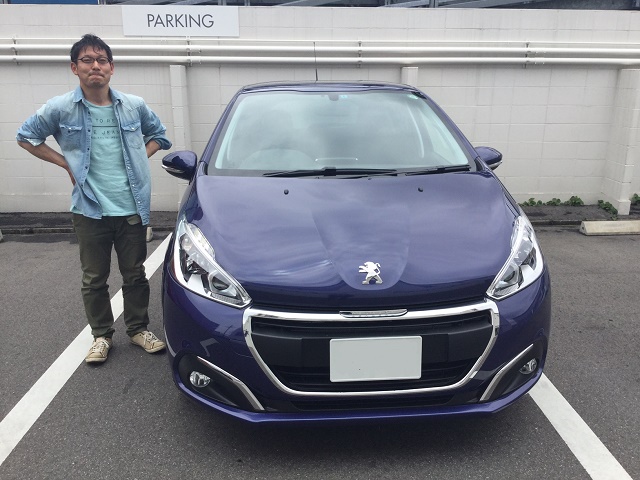 納車御礼　208STYLE 5MT