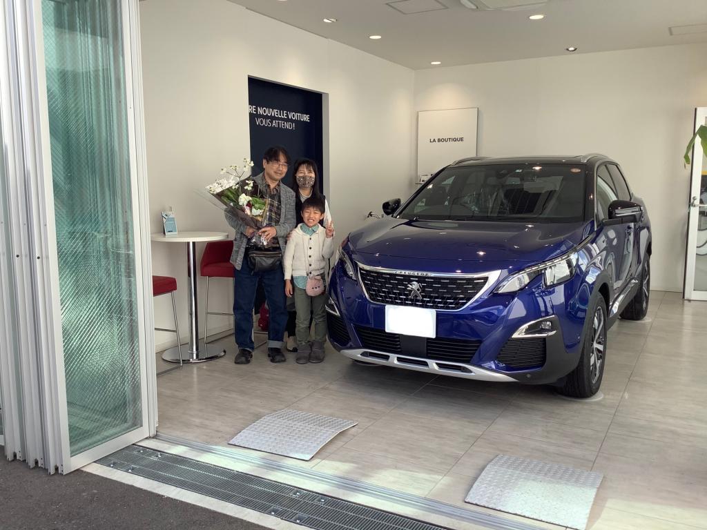 ボンジュ～ル吹田『3008GTLINE BLUEHDIご納車』