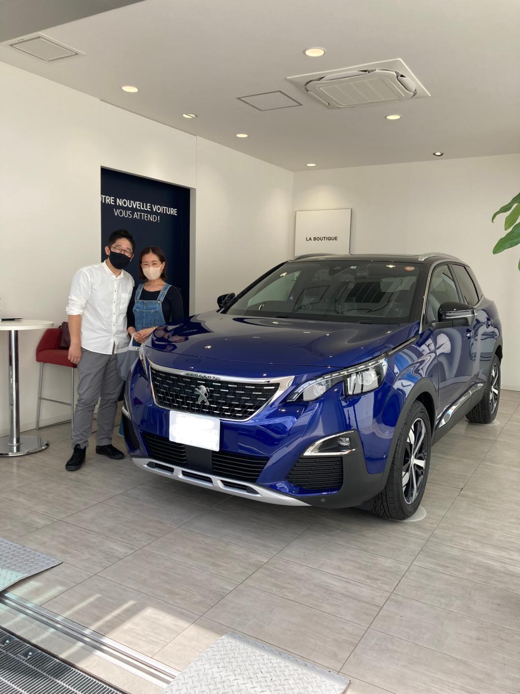 ボンジュ～ル吹田『3008GTLINE BULE HDI』ご納車