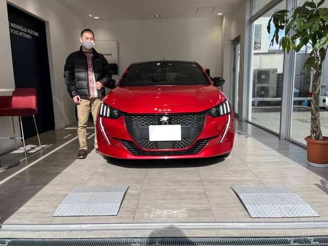 208GT　お納車です。