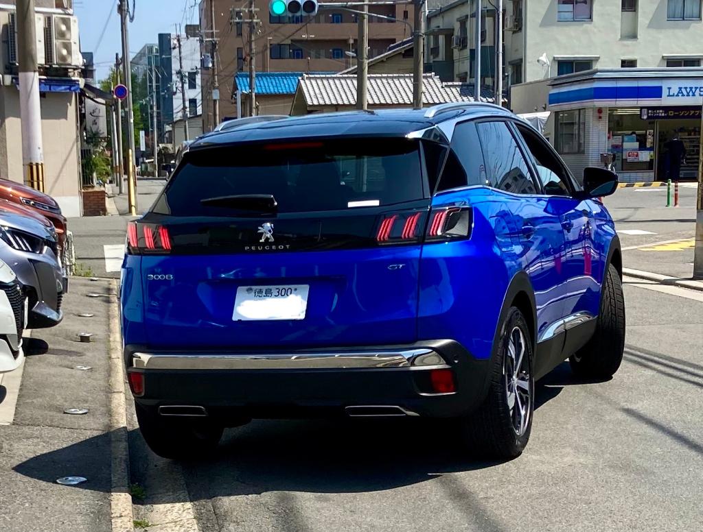 ボンジュ～ル吹田『3008GT  BLUE HDlヴァーティゴブルー』ご納車