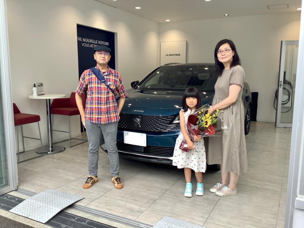 ボンジュ～ル吹田『3008HYBRID4 セレベスブルー』ご納車