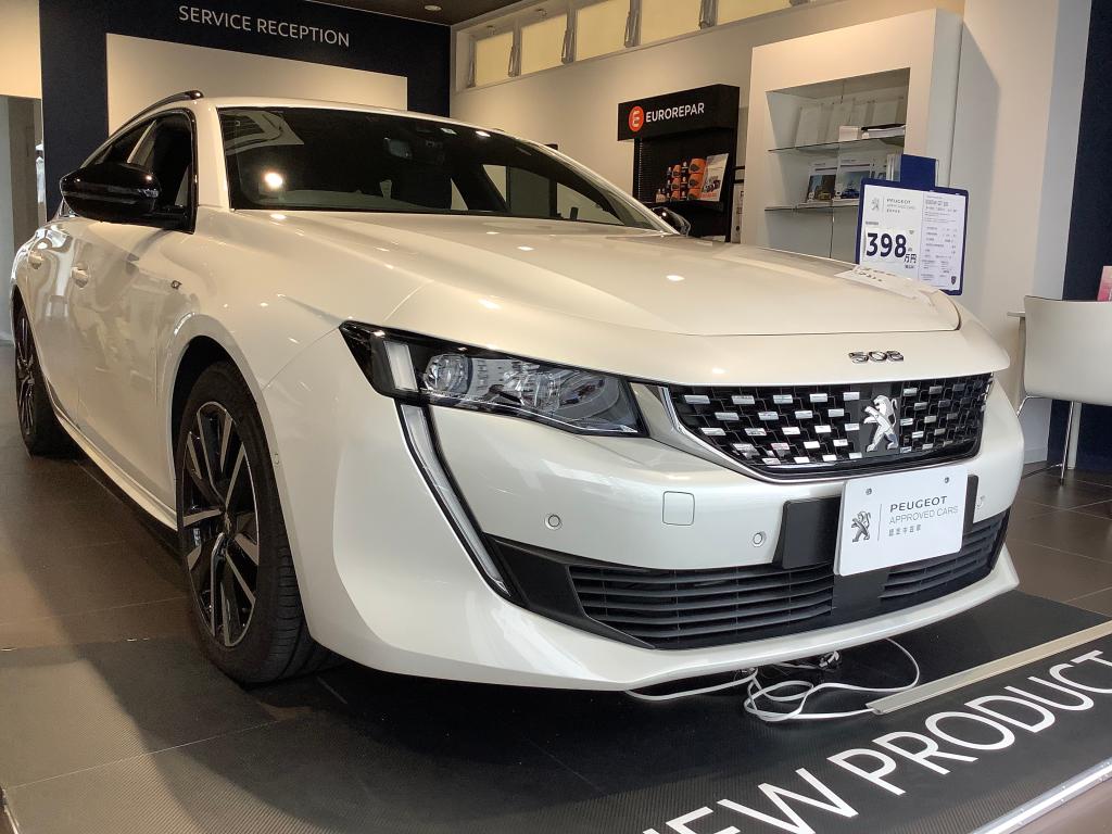 認定中古車ご案内『508SWガソリン車　パールホワイト』