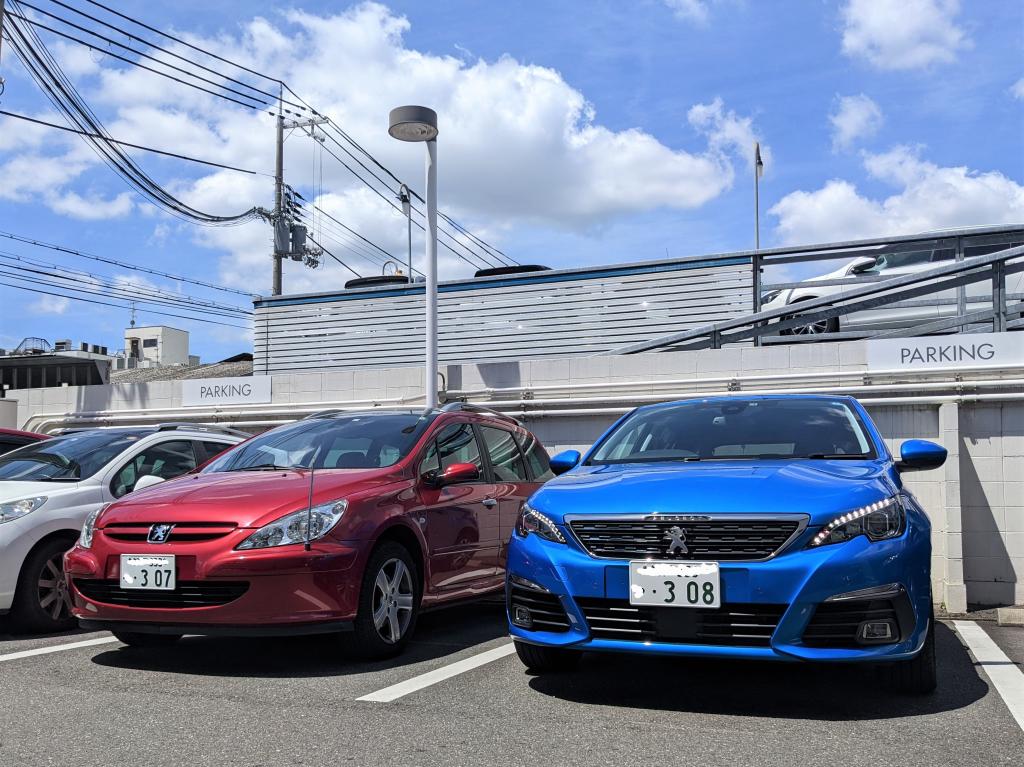 本日のご納車　【19年活躍した307SWから】