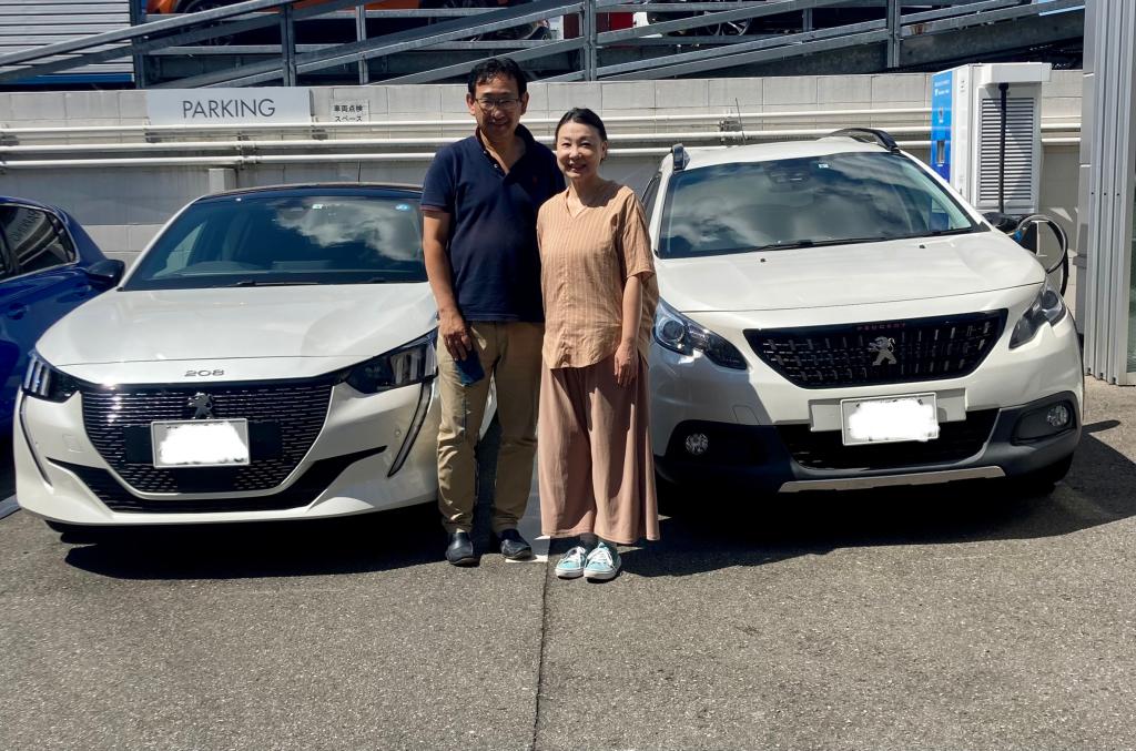ボンジュ～ル吹田『208GTパールホワイトご納車』