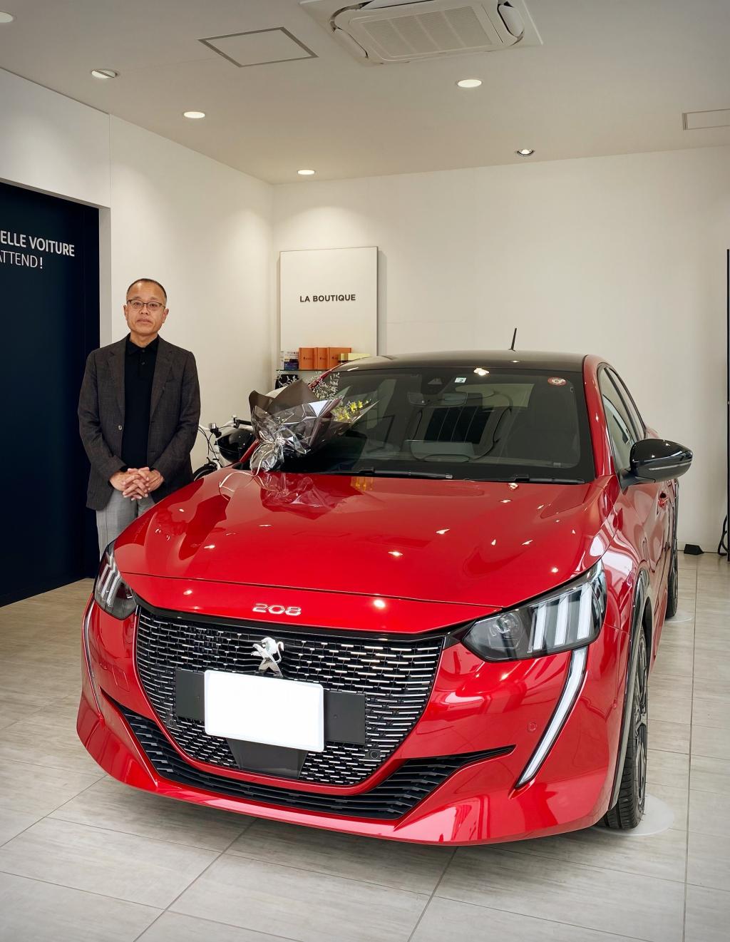 【208GT】ご納車御礼☆