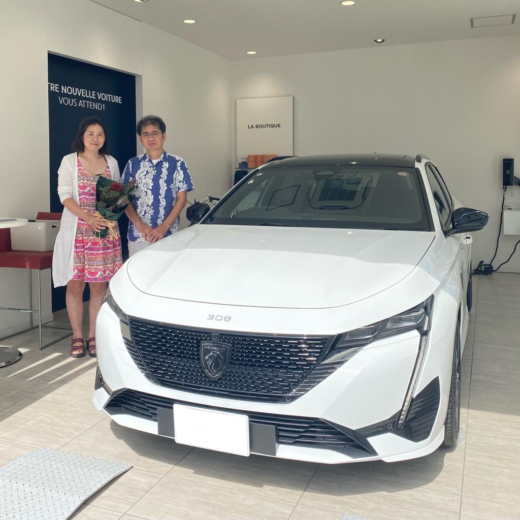 【308SW GT BlueHDi】ご納車御礼☆
