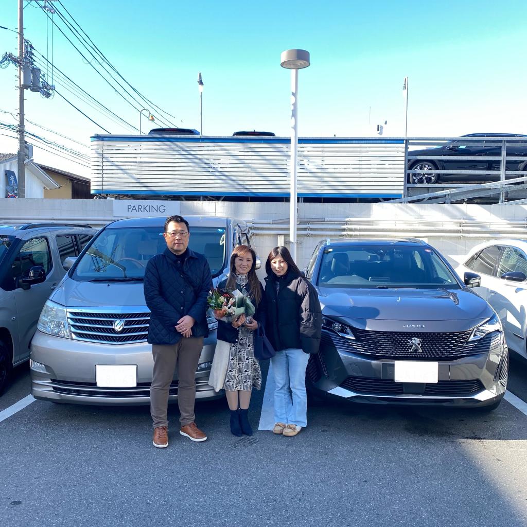 【3008GT BlueHDi P/S.R】ご納車御礼☆