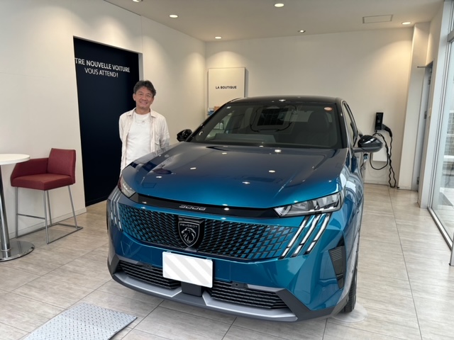 NEW3008ご納車おめでとうございます🦁