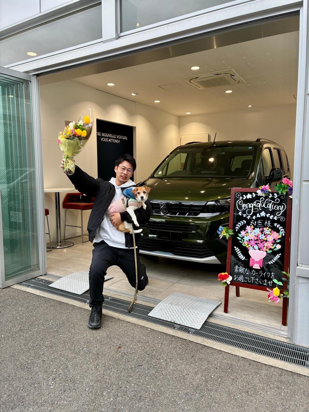 ボンジュ~ル吹田『RIFTER LONG　シルカグリーン』ご納車