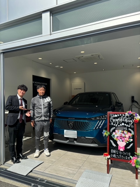 NEW3008オブセッションブルーご納車🦁