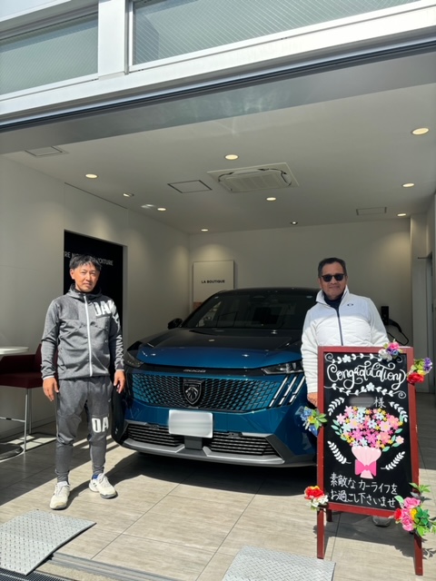 NEW3008オブセッションブルーご納車🦁