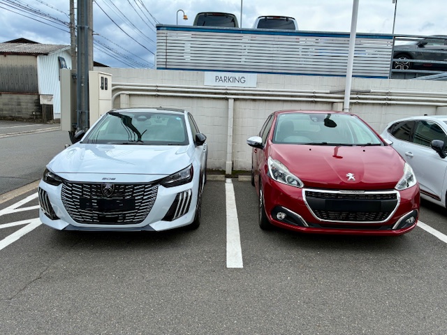 ボンジュ～ル吹田「208GT HYBRID」オケナイトホワイトご納車