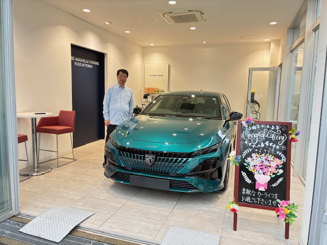 ボンジュ～ル吹田「308GT HYBRID　ラゴアブルー」ご納車