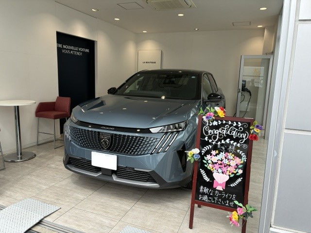 ボンジュール吹田『3008GT　アルカンターラパッケージ』インガロブルーご納車